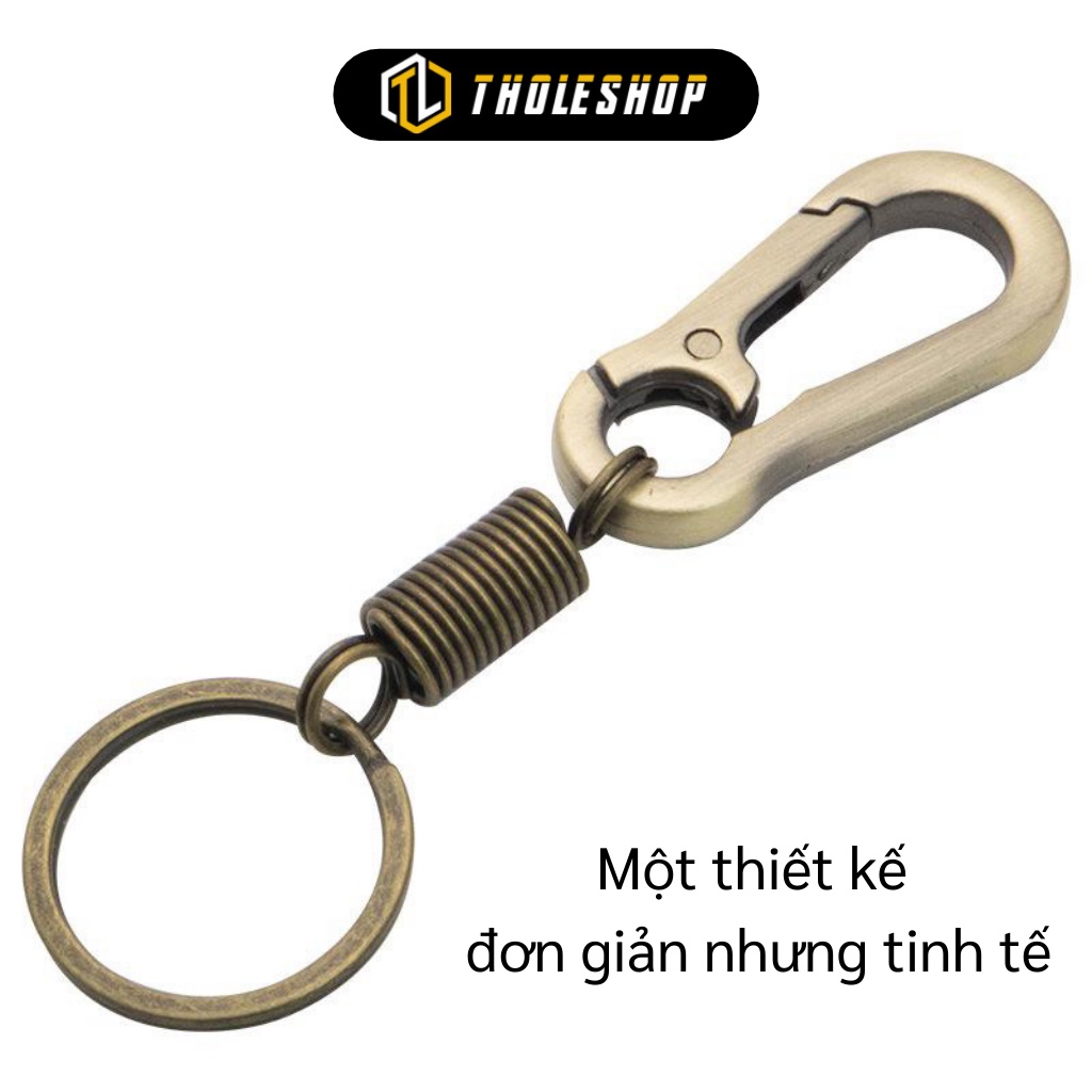 Móc Khóa Nhôm Đa Năng Đi Phượt, Độ Bền Tốt 10.5*2.2cm Tholeshop 9010