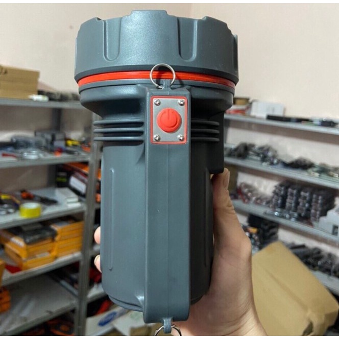 Đèn pin KIRITO NHẬT siêu sáng cầm tay chiếu xa 1000m có chân đế chống nước , đèn pin cắm trại dã ngoại pin khủng