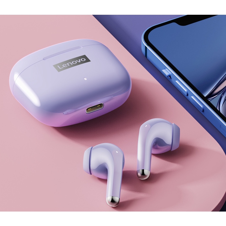 Tai nghe Gaming Bluetooth Lenovo LP40PRO, Tai Nghe LP40 không dây Bluetooth 5.1,Bass Căng, Pin Trâu, Bảo Hành 12 Tháng