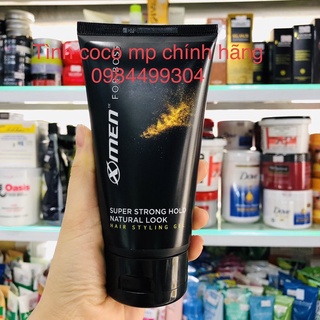 Gel vuốt tóc Xmen For Boss Super Strong Hold Natural Look, Gel tạo kiểu x-men boss giữ nếp tóc nam hương nước hoa 150g