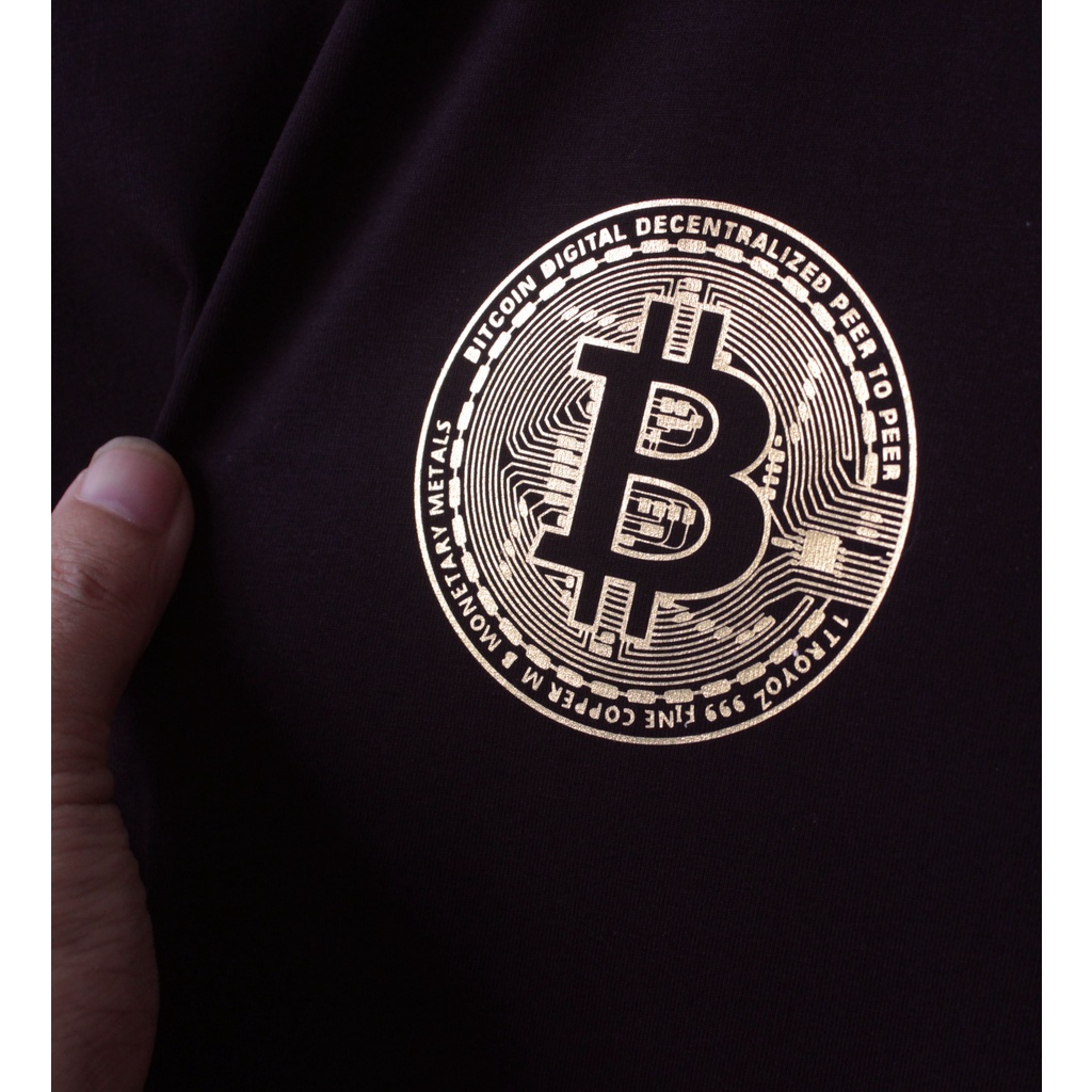 Áo Polo cao cấp Bitcoin Gold.