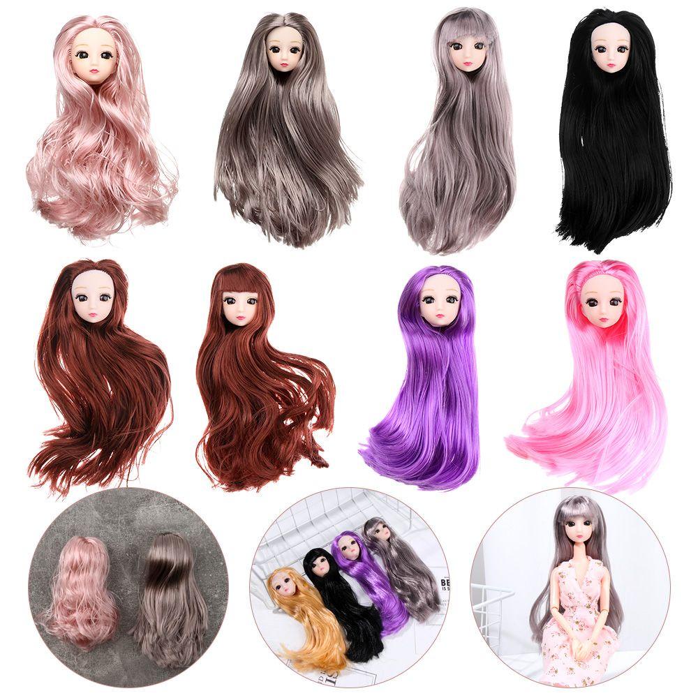 Đầu Búp Bê Xinh Xắn Nhiều Màu Sắc Kat1