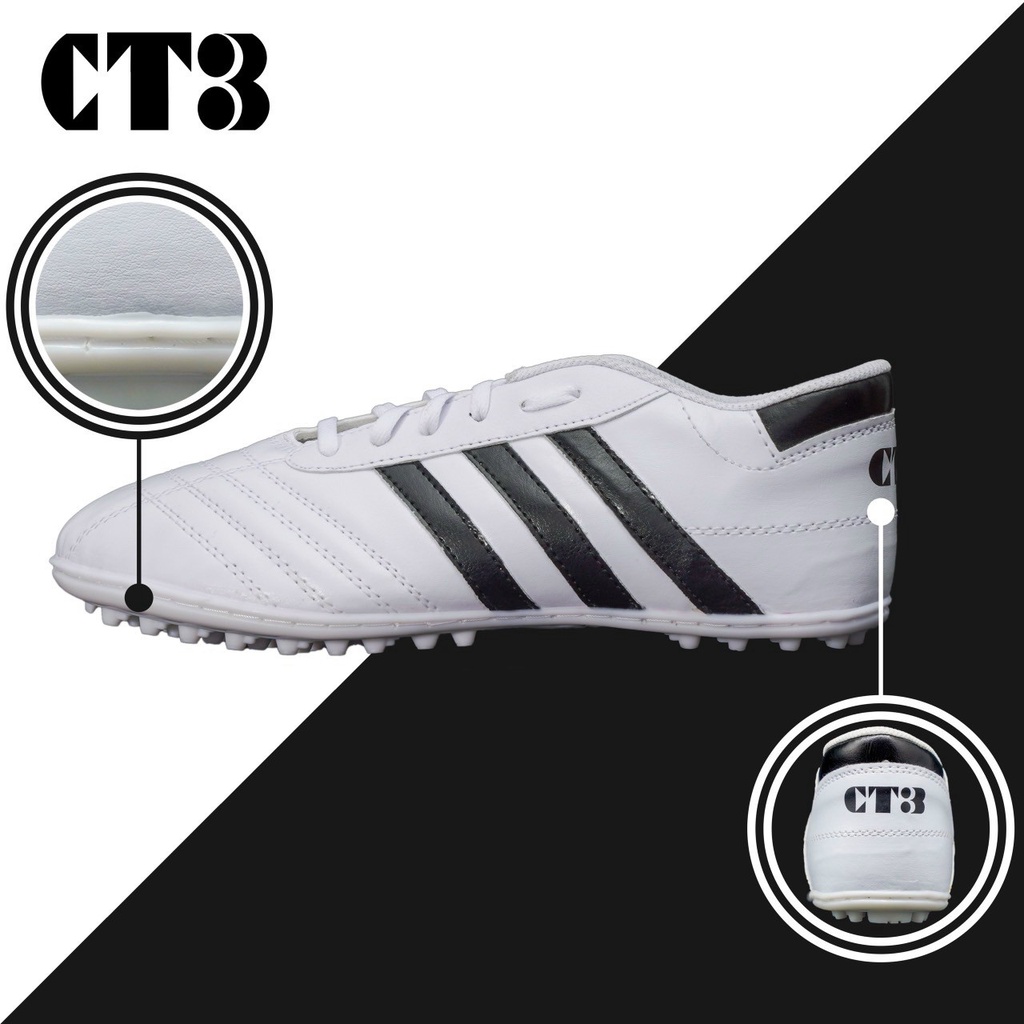 Giày 3 sọc đá banh, giày bóng đá 3 sọc CT3