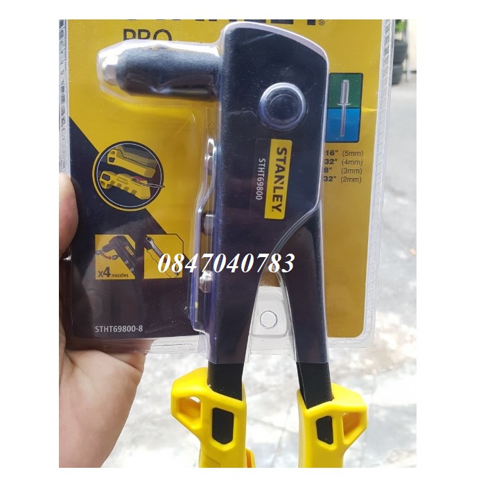 Kìm rút đinh ri vê 4 lỗ Stanley 69-800