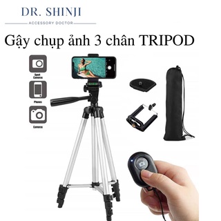 Gậy Chụp Ảnh 3 Chân Tripod M3120, Giá Đỡ Điện Thoại, Cây Livestream Tự Sướng Mini Xoay 360 độ