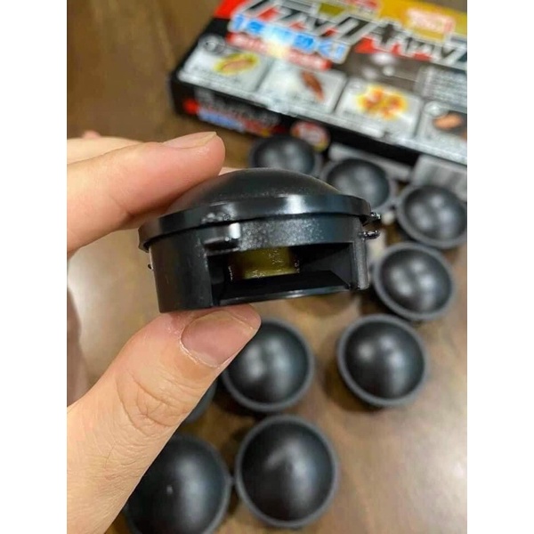 Viên Thuốc Diệt Gián Tận Gốc, Viên Đuổi Gián BLACK CAP Nội Địa Nhật Bản 12 Viên - SAKUKO