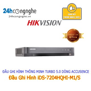 Đầu Ghi 4 Kênh AI iDS-7204HQHI-M1/S Turbo 5.0 Hikvision