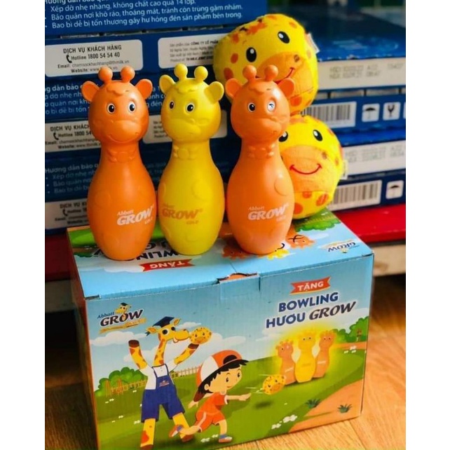 Bộ đồ chơi bowling hươu grow