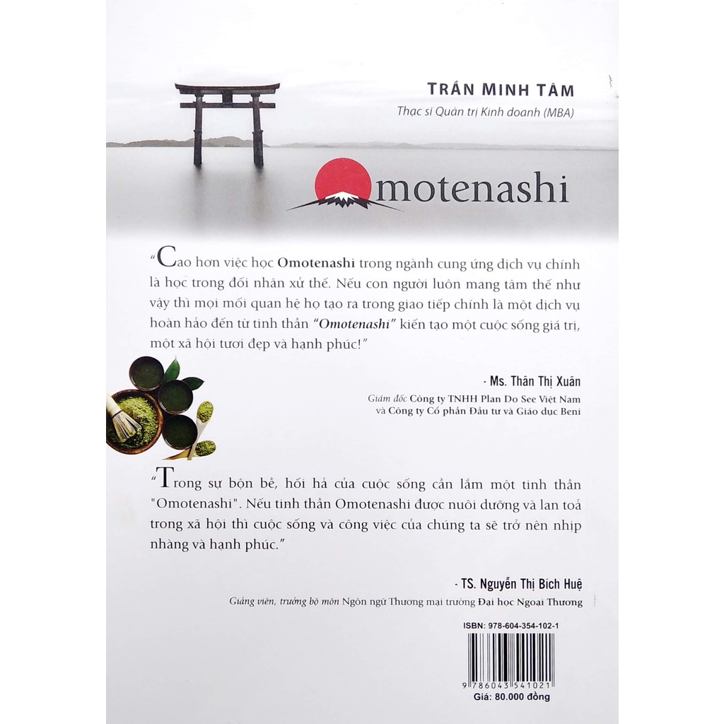 Sách Cẩm Nang Giao Tiếp Kinh Doanh Với Người Nhật - Omotenashi Tinh Thần Dịch Vụ Nhật Bản