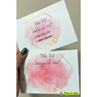 Bìa nail 9*14cm - Thiết kế miễn phí theo yêu cầu
