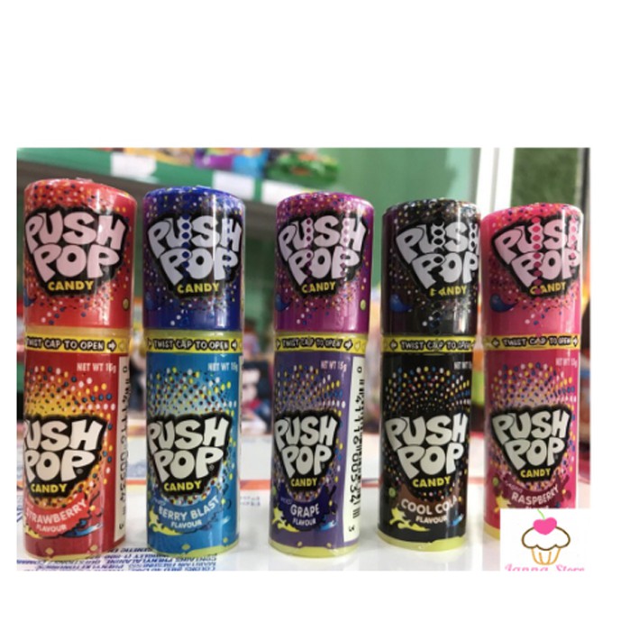 Combo 5 kẹo son môi PUSH POP Mỹ