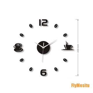 Bay❀Đồng Hồ Dán Tường 3d Tự Dính diy