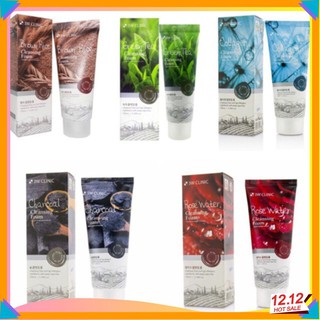 Sữa rửa mặt trắng da 3w clinic 100ml hàn quốc