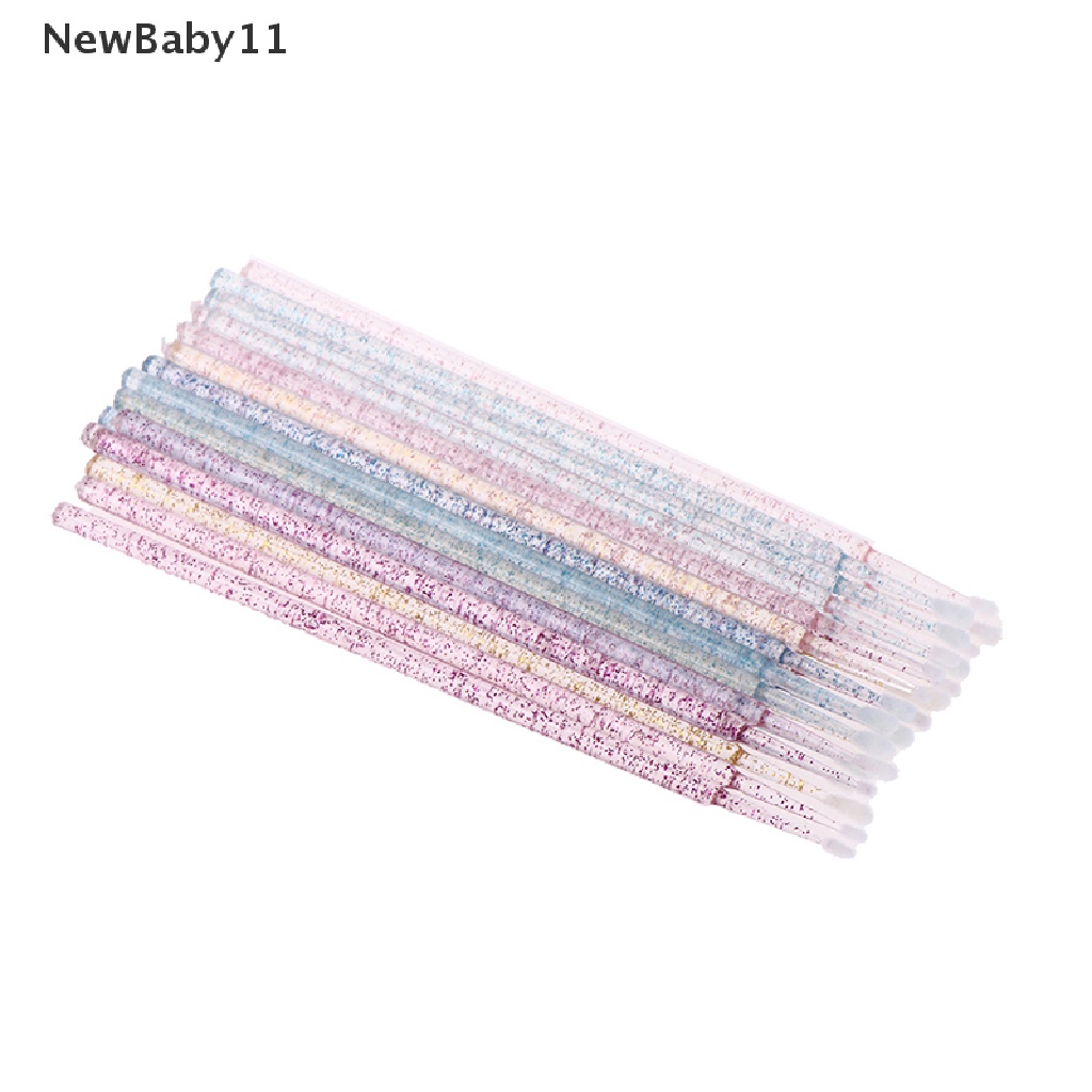 Cọ Chải Lông Mi Sợi Micro Đính Pha Lê Dành Cho Nối Mi