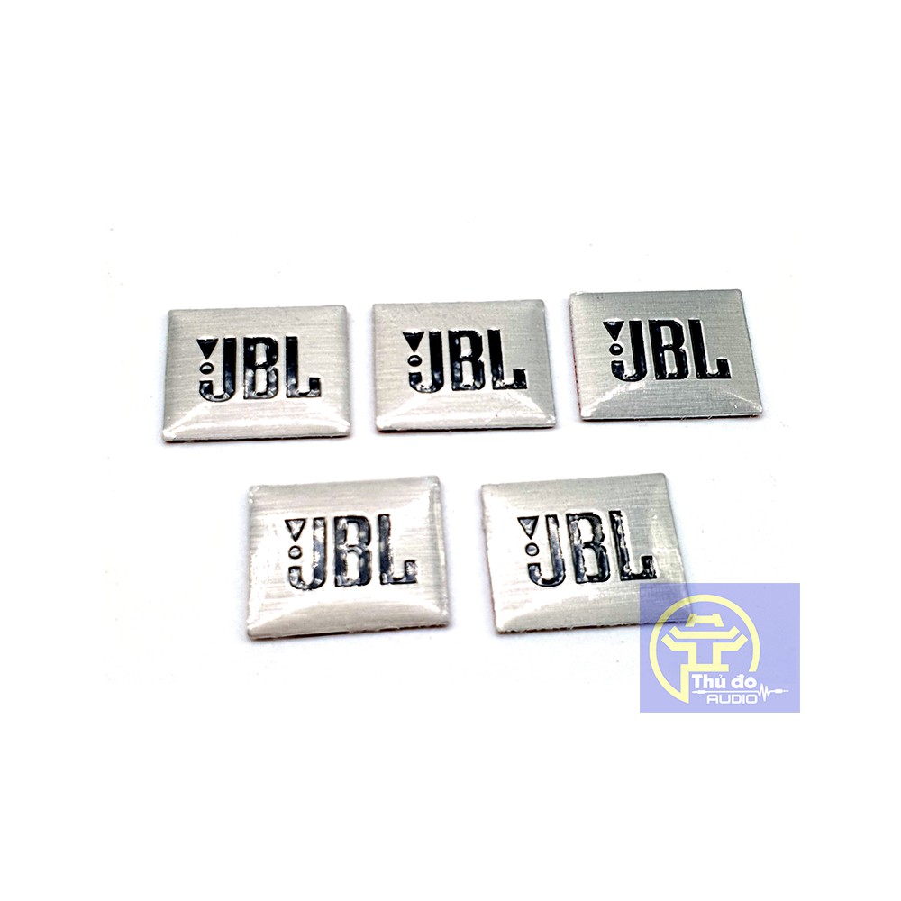 01 cái tem decal nhôm loa JBL