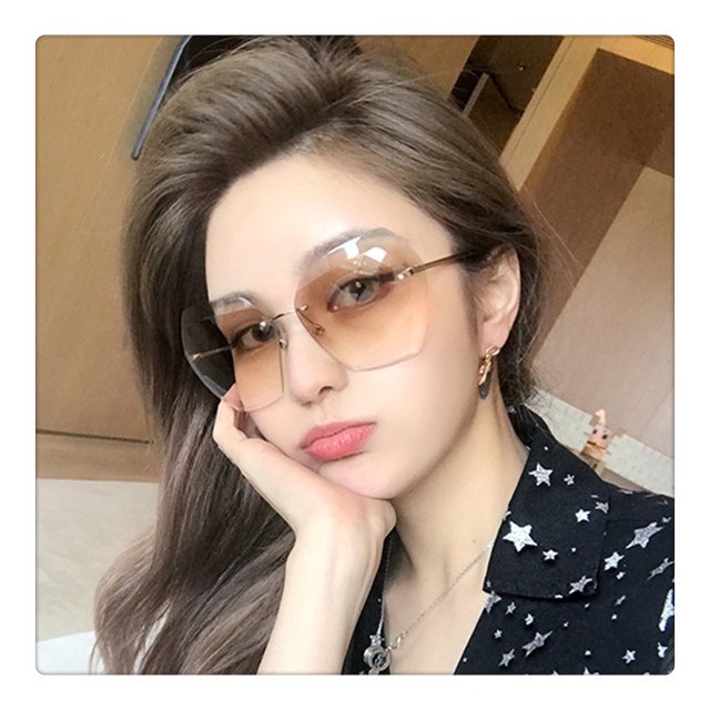 Kính mắt nữ thời trang cao cấp - Kính mát nữ cool ngầu tròng kính chống tia UV BDGC1987  - Tặng kèm hộp + Khăn lau