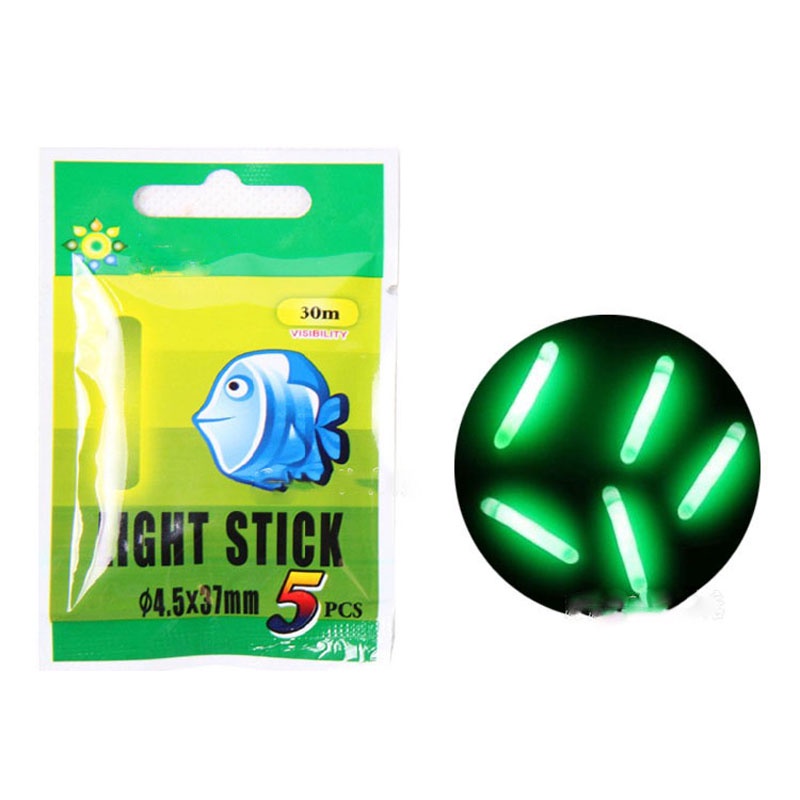 50 que phát sáng nổi trên mặt nước cho phao câu cá 4.5*37mm/3.0*25mm