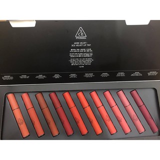 [AUTH-BILL] Set 10 Thỏi Son 3CE Màu HOT