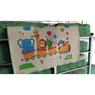 Nệm cao su thoáng mát, tấm lót hơi cao su chống thấm cho bé sơ sinh, hàng nhập khẩu từ malaysia