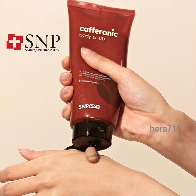 [SNP Prep] Tẩy Tế Bào Chết Toàn Thân Cafferonic - SNP Prep Cafferonic Body Scrub