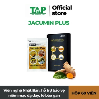 VIÊN NGHỆ NHẬT BẢN JACUMIN PLUS HỖ TRỢ BẢO VỆ NIÊM MẠC DẠ DÀY, BẢO VỆ TẾ BÀO GAN