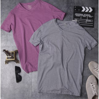 Áo thun nam cổ tim ASOS hàng vnxk chất vải cotton