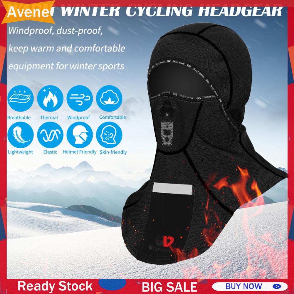 Khẩu Trang Giữ Ấm Chống Gió Phản Quang Tiện Dụng Khi Đi Xe Đạp