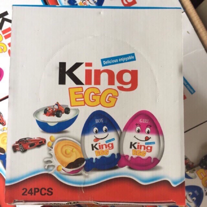 sỉ hộp 24 quả trứng king