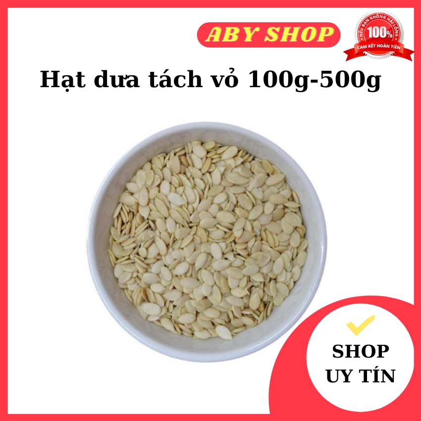 Hạt dưa tách vỏ 100g- 500g ⚡ LOẠI NGON ⚡ hát dưa dùng để làm nhân bánh thập cẩm hoặc kết hợp với các nhân khác