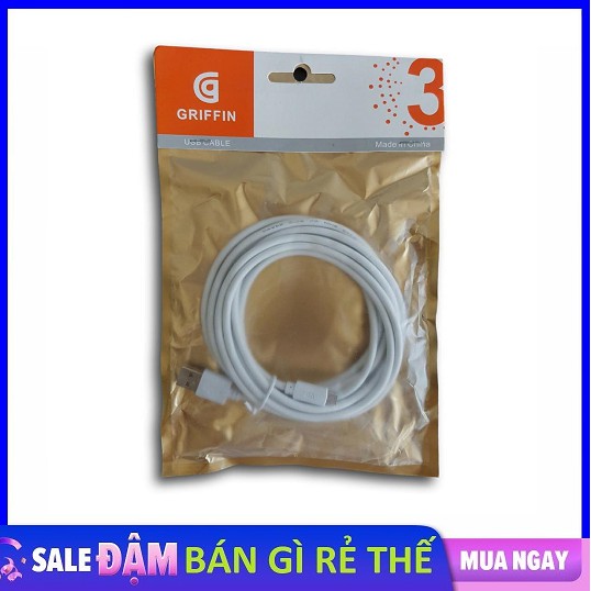 Cáp Sạc  Cổng Micro USB &amp; Lighting Dây Dài 3M