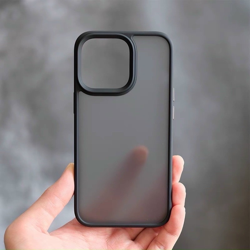 Ốp Likgus nhám viền màu dẻo iPhone 13, 13 Pro, 13Pro max lưng nhám chống Vân tay, chống sốc siêu bền đẹp