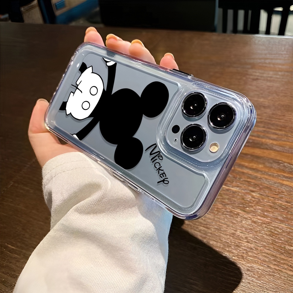 Ốp Điện Thoại Trong Suốt In Hình Mickey Cho iphone 14 Plus 11 13promax 12 7Plus X XS Max 7 8 SE 2020