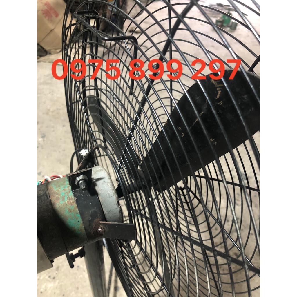 Cánh Quạt Sắt Công Nghiệp Trục 8mm Đường kính 50 cho Lồng 55cm.