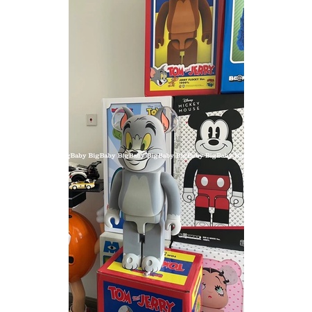 Be@rbrick 400% 1000% gấu “bụng phệ” bearbrick mèo bắt chuột Tom and Jerry