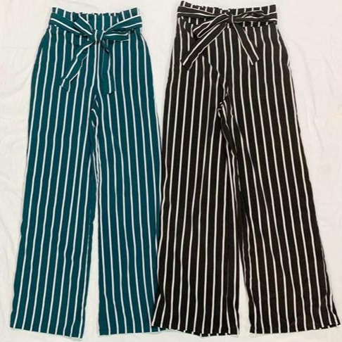 [FREESHIP] Quần SUÔNG DÀI SỌC kèm belt F21