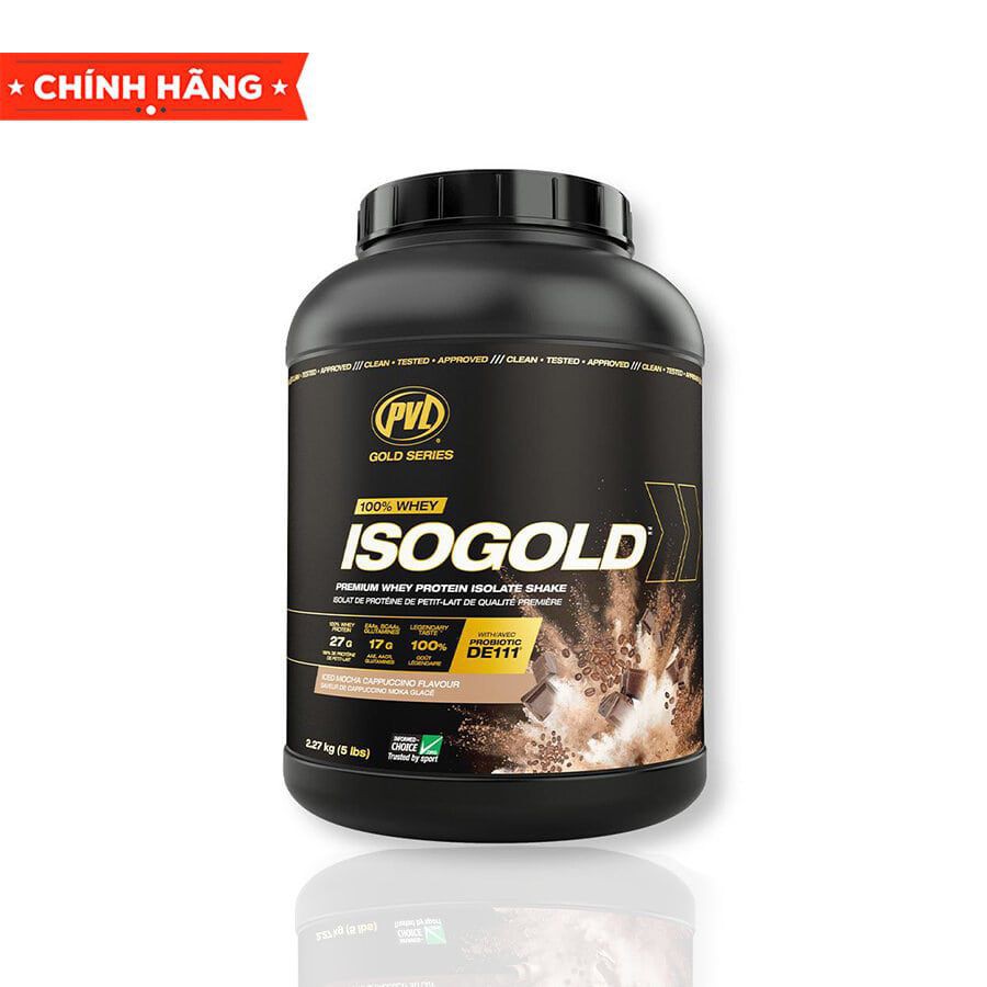 Sữa tăng cơ PVL ISO Gold - Premium Isolate 100% Whey Protein Powder with
