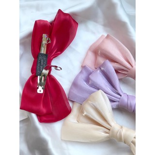 (Hà Nội) Ribbon Kẹp Tóc Nơ Bản To