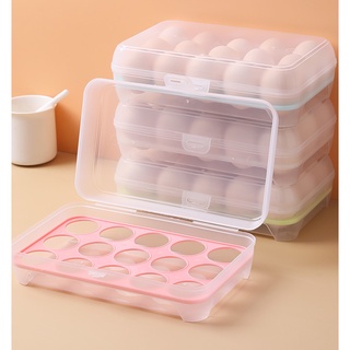 Khay đựng trứng nhựa 15 quả siêu tiện lợi