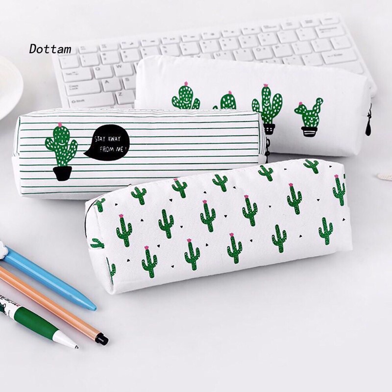 Túi vải hoạt tiết xương rồng siêu xinh