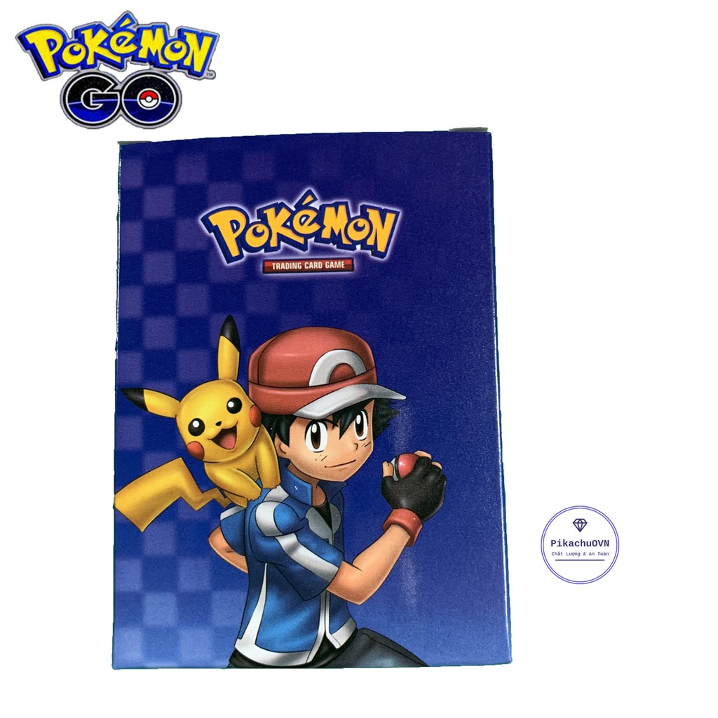 Bộ Thẻ Bài Pokemon 60 Thẻ (60Mega) Chơi Đối Kháng New Đẹp