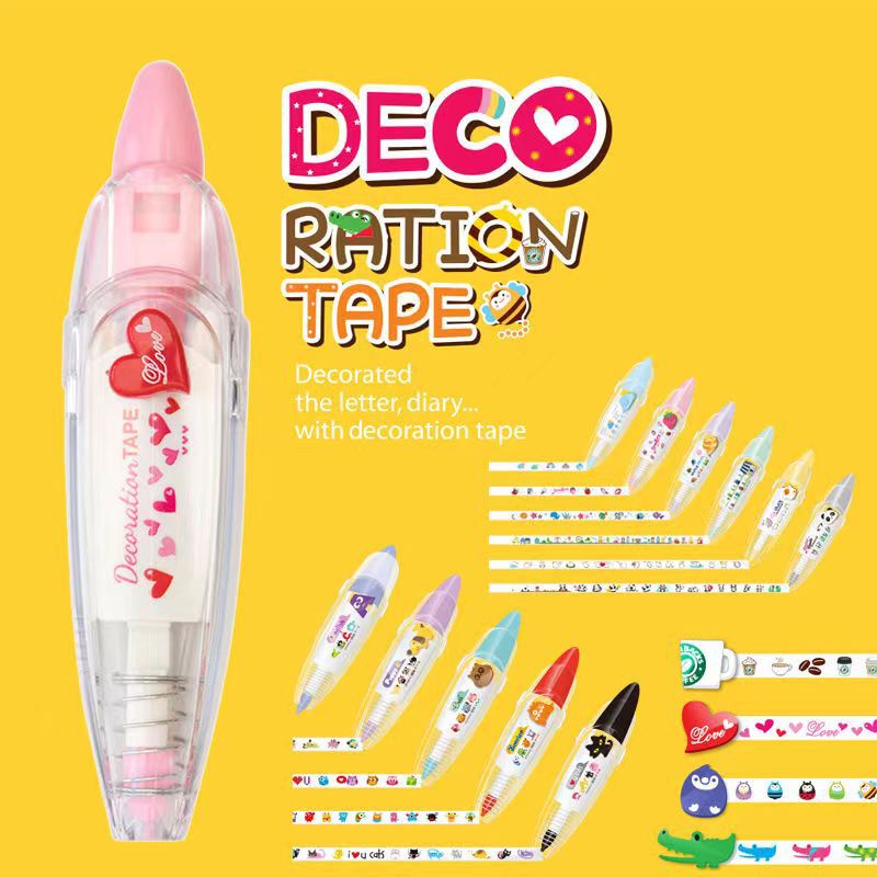 1 Cuộn Băng Keo Dán Trang Trí Nhật Ký 6mm * 4m C7133