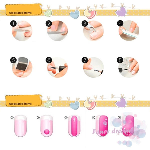 Set 3 dũa móng tay chuyên dụng cho nữ