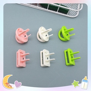 Nắp Bịt Ổ Cắm Điện 2 Chân,3 Chân Nhiều Màu Babo Dụng cụ Bảo Đảm An Toàn Cho Bé Sơ Sinh Nhỏ Tuổi, Có Tay Nắm Rút Tiện Lợi
