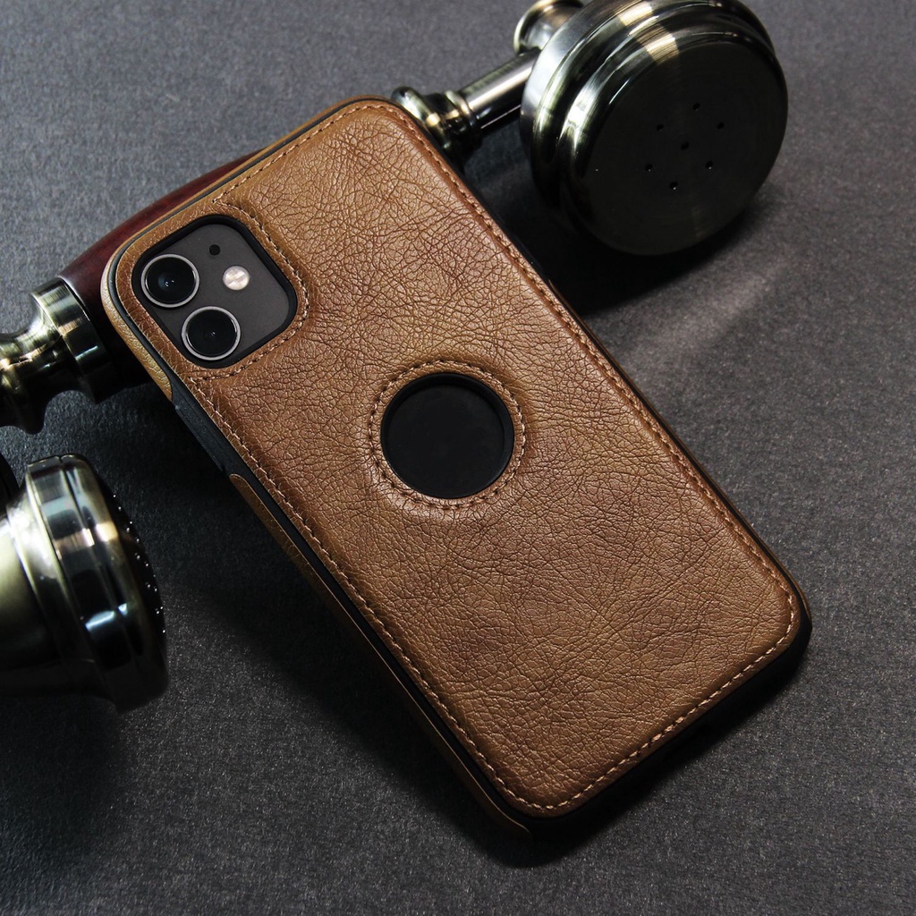 Ốp Lưng Da iPhone 12/12Pro/Mini/Promax