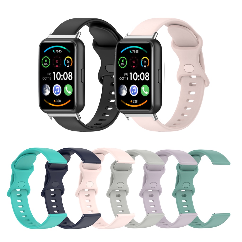 Dây Đeo Silicone Thể Thao Cho Đồng Hồ Thông Minh Huawei watch fit 2 fit2