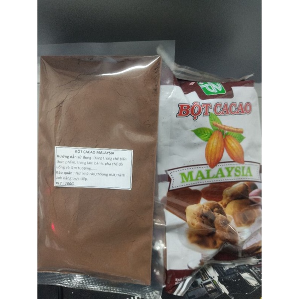 Bột Cacao Malaysia_200g