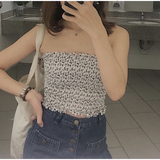 Áo ống hoa nhí/trơn - Tube Top (MOME.VN)