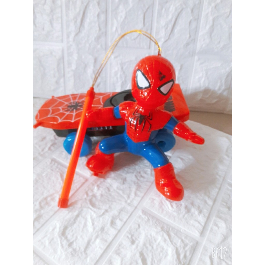 Bộ đồ chơi người nhện trượt ván siêu sao