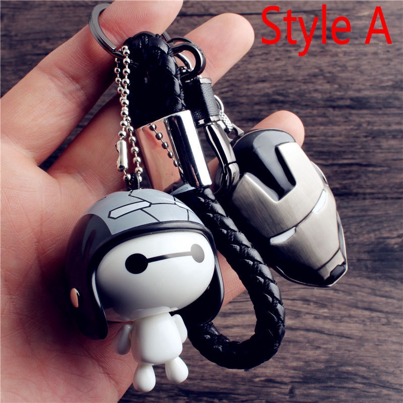 Móc khóa hình nhân vật hoạt hình Baymax