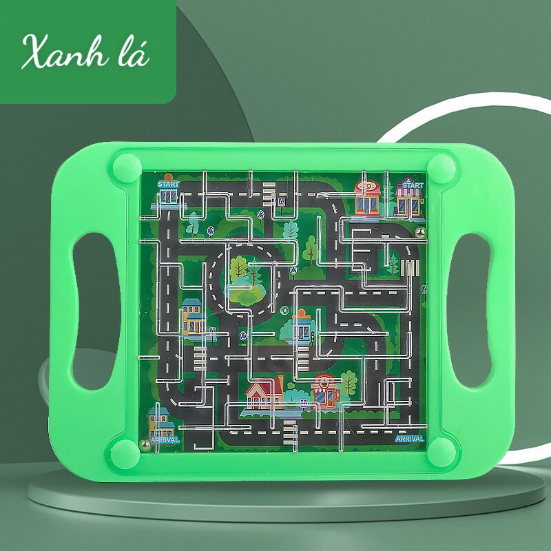 Bộ Đồ Chơi Mê Cung Bi Sắt Tìm Đường Thông Minh Cho Bé Giáo Dục Sớm